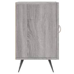 Berkfield Home TV Cabinet Grey Sonoma 150x30x50 cm Engineered Wood - Size: 150 x 30 x 50 cm - thumbnail 7