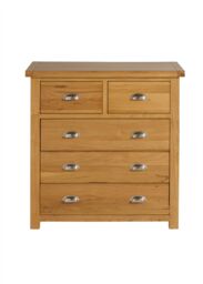 Birlea Woburn 3 + 2 Chest Oak in Light Oak - thumbnail 5