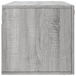 Berkfield Home Wall Cabinet Grey Sonoma 100x36.5x35 cm Engineered Wood - thumbnail 7