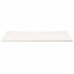 Berkfield Home Beautiful Desk Top White 110x55x2.5 cm Solid Wood Pine