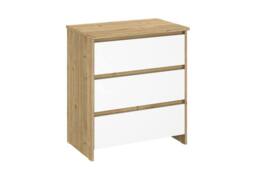Shefa Line 880 Kids 3 Drawer Changing Unit (2 Boxes) in White - Size: 1 Pack - thumbnail 2