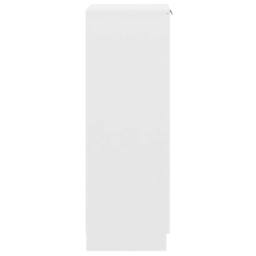 Berkfield Home Shoe Cabinet White 30x35x100 cm Engineered Wood - Size: 30 x 35 x 100 cm - thumbnail 7
