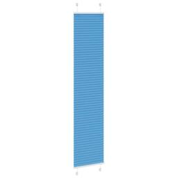 Berkfield Home Pleated Blind Blue 40x200 cm Fabric Width 39.4 cm Polyester - thumbnail 3