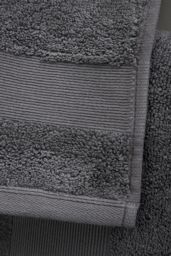 Catherine Lansfield 'Anti Bacterial' Cotton Towels in Charcoal - thumbnail 2