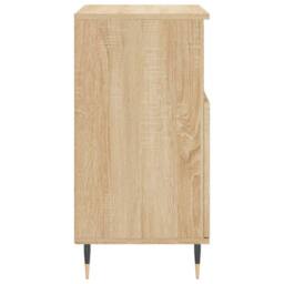 Berkfield Home Sideboards 2 pcs Sonoma Oak Engineered Wood in Light Oak - thumbnail 7