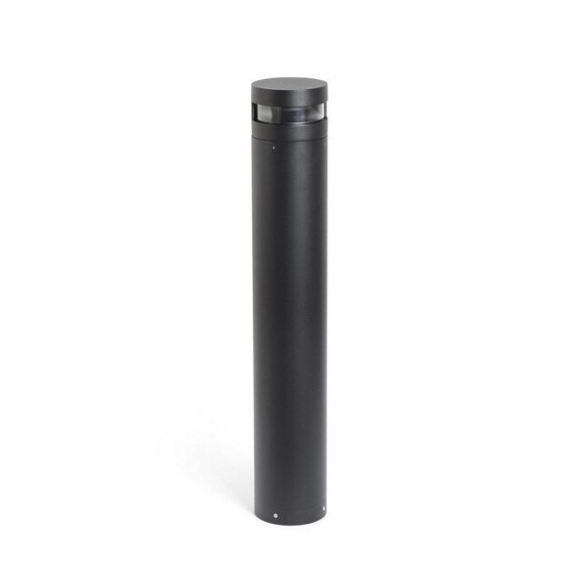 Netlighting Bast Integrated LED Bollards Outdoor Ground Light Black 3000K IP65 - image 1