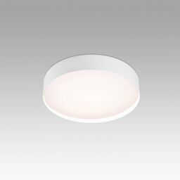 Netlighting Vuk LED Round Bathroom Flush Ceiling Light White IP44