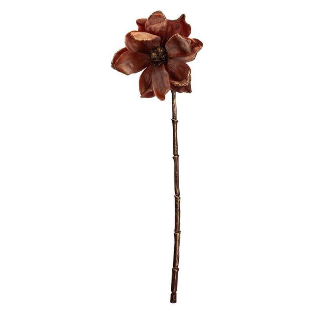VFM e-Store Christmas Magnolia Stem Decoration 60cm x 11cm Gold X 1 - Size: 60 cm x 11 cm - image 1
