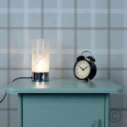 ValueLights Florette Pair of Silver Table Lamp - thumbnail 2