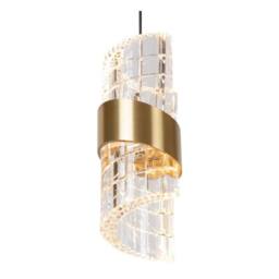 Lucide 'KLIGANDE' Dimmable Adjustable Height Indoor Stylish LED Pendant Light in Yellow - thumbnail 3