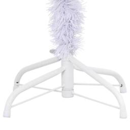 Berkfield Home Dense Artificial Christmas Tree with Stand 150 cm 380 Branches in White - thumbnail 6