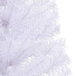 Berkfield Home Dense Artificial Christmas Tree with Stand 150 cm 380 Branches in White - thumbnail 5