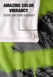 Warner Brothers Harry Potter Slytherin Graffiti Blanket 152 x 127 cm in White - thumbnail 4