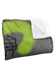 Warner Brothers Harry Potter Slytherin Graffiti Blanket 152 x 127 cm in White - thumbnail 3