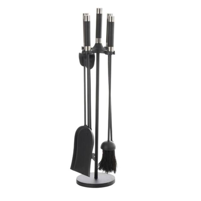 "Leecroft Contemporary Companion Set Black Nickel 25""" - image 1