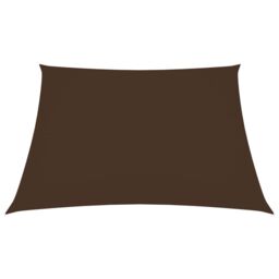 Berkfield Home Sunshade Sail Oxford Fabric Square 2x2 m Brown - thumbnail 2