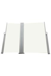 Garden Sanctuary Retractable Outdoor Privacy Side Awning 6mW x 1.6mH in Beige - thumbnail 4
