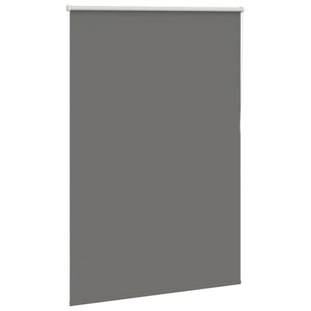 Berkfield Home Roller Blind Blackout Grey 90x175 cm Fabric Width 85.7 cm Polyester - image 1