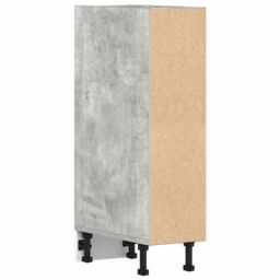 Berkfield Home Bottom Cabinet Concrete Grey 20x44, 5x81, 5 cm Engineered Wood - thumbnail 6