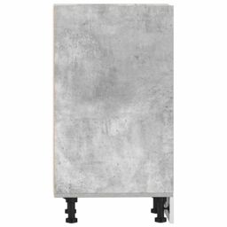 Berkfield Home Bottom Cabinet Concrete Grey 20x44, 5x81, 5 cm Engineered Wood - thumbnail 5