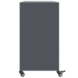Berkfield Home Sideboard Anthracite 100.5x39x72 cm Steel in Dark Grey - thumbnail 7