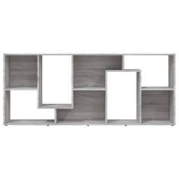 Berkfield Home Book Cabinet Grey Sonoma 67x24x161 cm Engineered Wood - Size: 67 x 24 x 161 cm - thumbnail 6
