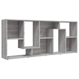 Berkfield Home Book Cabinet Grey Sonoma 67x24x161 cm Engineered Wood - Size: 67 x 24 x 161 cm - thumbnail 5