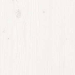 Berkfield Home Table Top White 110x60x2.5 cm Solid Wood Pine Rectangular - thumbnail 7