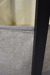 FWStyle Walnut Effect Coffee/Side Table With Basket in Brown - thumbnail 4