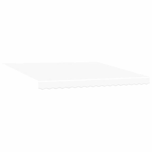 Berkfield Home Awning Replacement Fabric for 4x3 m Frame White - image 1