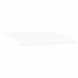 Berkfield Home Awning Replacement Fabric for 4x3 m Frame White - thumbnail 1