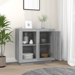 Berkfield Home Sideboard Grey Sonoma
