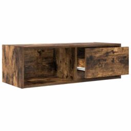 Berkfield Home TV Cabinets 2 pcs Smoked Oak 80x31x25.5 cm Engineered Wood in Brown - thumbnail 5