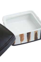Orsina Mona Small Ceramic Trinket Box in Black - thumbnail 4