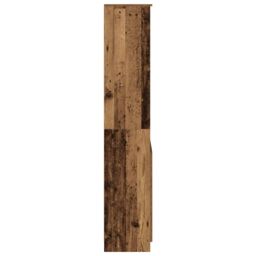 Berkfield Home Highboard Old Wood 70x35x180 cm Engineered Wood in Brown - Size: 70 x 35 x 180 cm - thumbnail 7