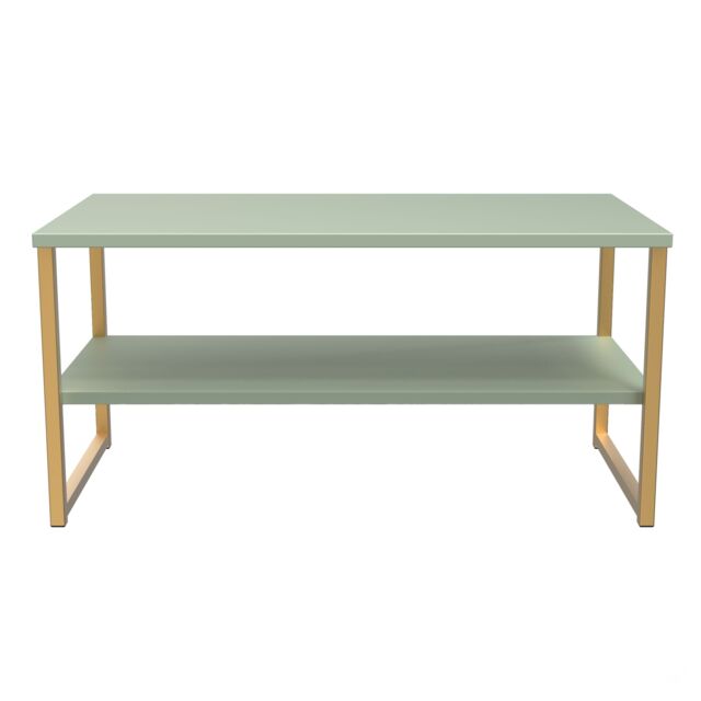 Ready Assembled 2 U Tamworth XXL Coffee Table 1000x500 (Ready Assembled) in Pale Green - image 1