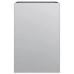 Berkfield Home Planter Silver 52x48x75 cm Galvanised Steel - Size: 52 x 48 x 75 cm - thumbnail 7