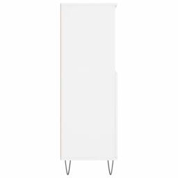 Berkfield Home Highboard White 60x36x110 cm Engineered Wood - Size: 60 x 36 x 110 cm - thumbnail 7