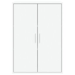 Berkfield Home Sideboard White 60x31x84 cm Engineered Wood - Size: 60 x 31 x 84 cm - thumbnail 5