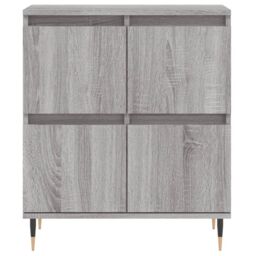 Berkfield Home Sideboard Grey Sonoma 60x35x70 cm Engineered Wood - Size: 60 x 35 x 70 cm - thumbnail 5