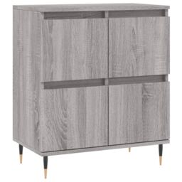 Berkfield Home Sideboard Grey Sonoma 60x35x70 cm Engineered Wood - Size: 60 x 35 x 70 cm - thumbnail 2