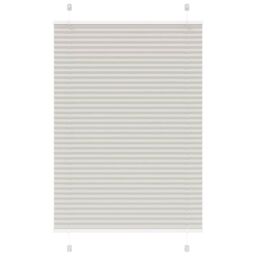 Berkfield Home Pleated Blind Light Grey 95x150 cm Fabric Width 94.4 cm Polyester