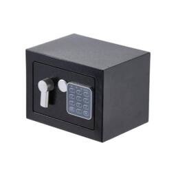 Hinsinc Black 6L Safe Box Steel Electronic Digital Home - Size: 500mm - thumbnail 1