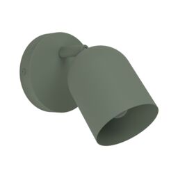 Eglo Tilston Steel Minimalist Single Wall Spotlight, Green - thumbnail 2