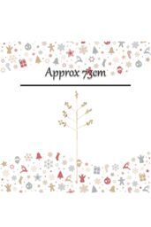 VFM e-Store Glitter Berry Pick Christmas Decoration Ornament X 1 73cm Silver - thumbnail 2