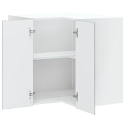 Berkfield Home Kitchen Wall Corner Cabinet Lucca Grey Sonoma Engineered Wood - thumbnail 5