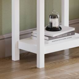 HD Designs Vida Designs Arlington 1 Drawer Console Table in White - thumbnail 7