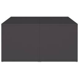 Berkfield Home Stylish Coffee Tables 4 pcs Grey 33x33x33 cm Engineered Wood - Size: 33 x 33 x 33 cm - thumbnail 7
