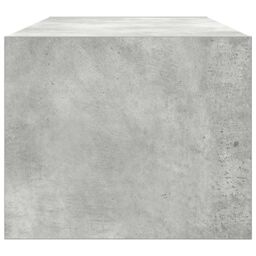 Berkfield Home TV Cabinet Concrete Grey 80x31x25.5 cm Engineered Wood - thumbnail 7