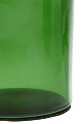 Orsina Elegant Green Glass Bathroom Tumbler With Vintage-Inspired Design, Stylish Glass Cup For Rinsing - thumbnail 2